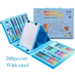 Kids Art Set, 208-Piece Painting Kit, Children’s Drawing Tools