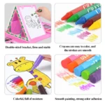 Kids Art Set, 208-Piece Painting Kit, Children’s Drawing Tools