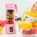 Portable USB Juicer, Rechargeable Fruit Blender, Eco-Friendly Juice Cup