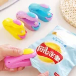 Mini Portable Heat Sealing Machine – Vacuum Food Sealer, Impulse Bag Sealer, Plastic Bags Sealing Tools (100 Pcs)