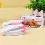 Mini Portable Heat Sealing Machine – Vacuum Food Sealer, Impulse Bag Sealer, Plastic Bags Sealing Tools (100 Pcs)
