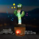 Dancing Cactus Talking Toy – Interactive Plush, Singing & Recording USB Gift for Kids at genuineproduct247.com