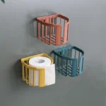 Punch Free Toilet Paper Holder