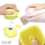 Silicone Bath Massage Glove – Gentle Bath Brush Safe and Soft Grooming Tool