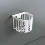 Punch Free Toilet Paper Holder