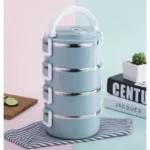 Stainless Steel Triple Lunch Box