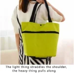 Foldable Shopping Trolley Bag