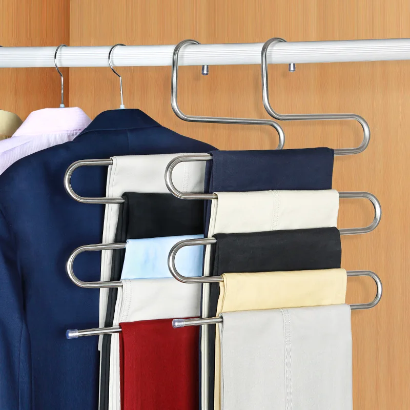 S Shape Clothes Storage Hanger