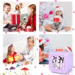 Cube LED Alarm Clock