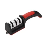 3 Segment Kitchen Knife Sharpener – Multi-Stage Handheld Sharpener for Fast, Efficient Sharpening