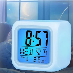 Cube LED Alarm Clock