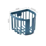 Punch Free Toilet Paper Holder