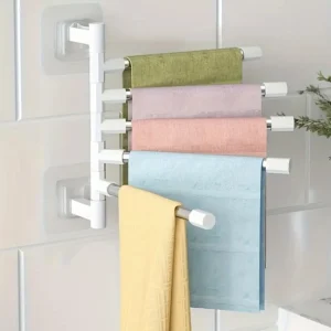 Rotatable Swing Towel Rack