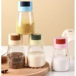Press-Type Quantitative Salt Shaker – Controlled Salt Seasoning Box for Measured Sprinkling and Easy Portion Control