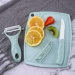 Knife Set With Cutting Board