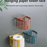 Punch Free Toilet Paper Holder