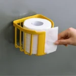 Punch Free Toilet Paper Holder