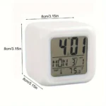 Cube LED Alarm Clock