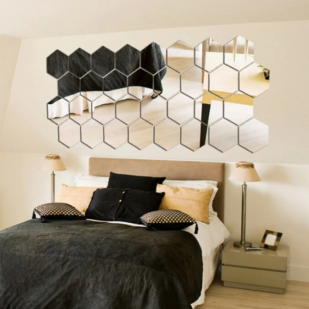 3D Acrylic Mirror Wall Sticker