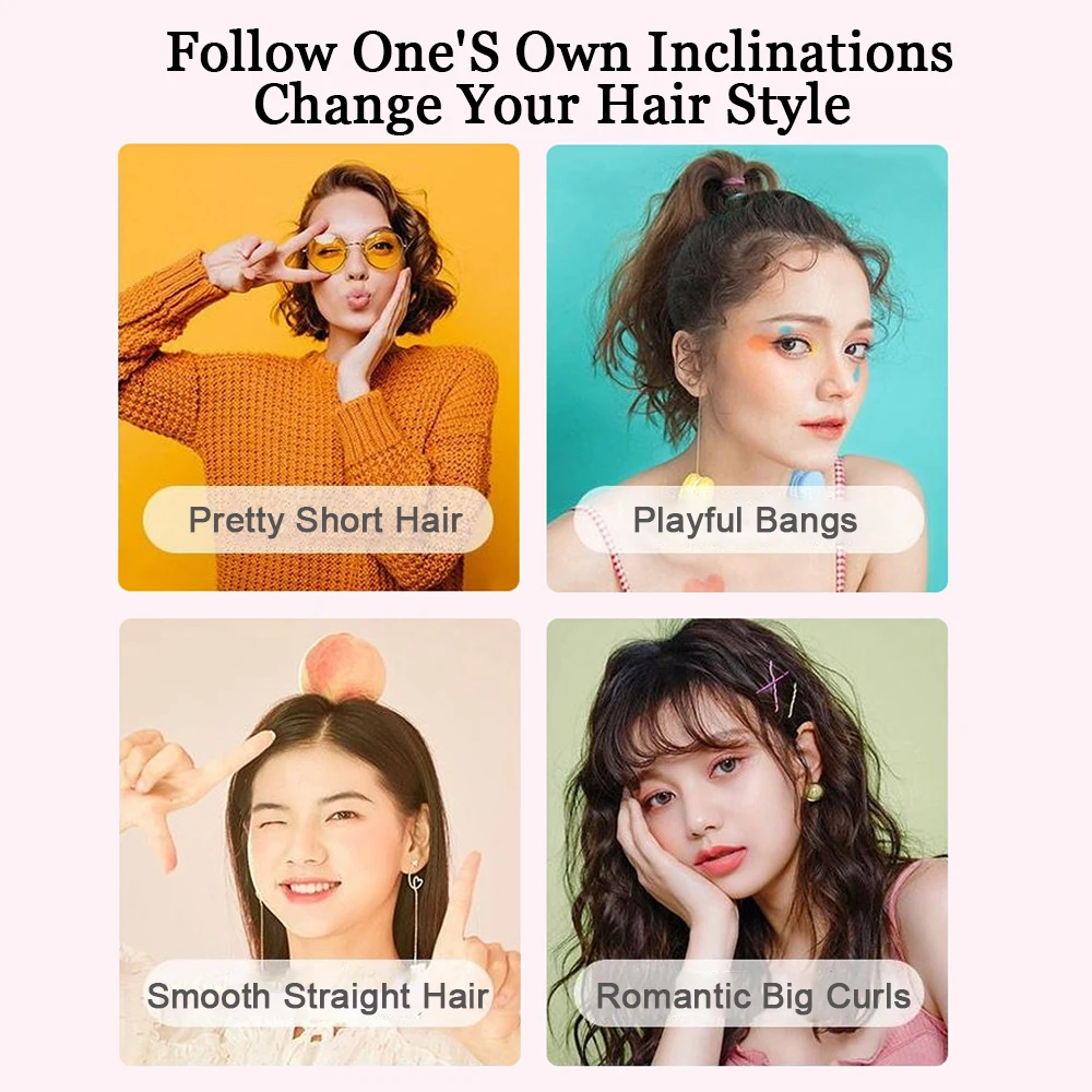 Mini Pro Salon Hair Curler & Straightener - Portable Hair Styling Tool for Gifts and Party Favors