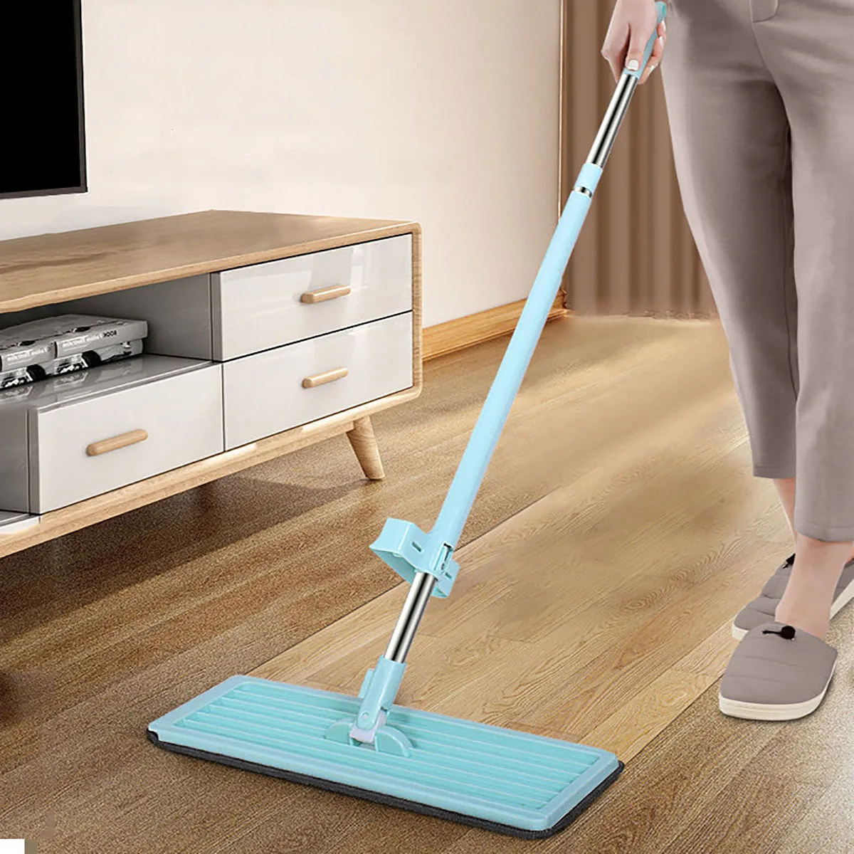 Hand Free Squeeze Mop