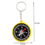 Mini Outdoor Compass Keychain