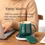 Porcelain Heat Mug With USB