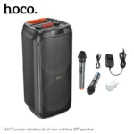 Portable Speaker With Dual Mic