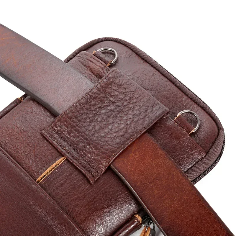 Waterproof Leather Belt Pouch