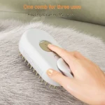 Electric Pet Brush With Spray
