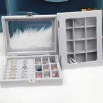 Velvet Jewelry Organizer Display
