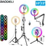 RGB LED Ring Light With Stand