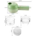 Electric Food Processor Vegetable Cutter