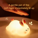 Cute Touch Rabbit Lamp
