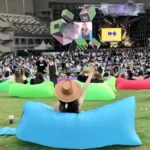 Air Inflatable Travel Lazy Sofa Bed