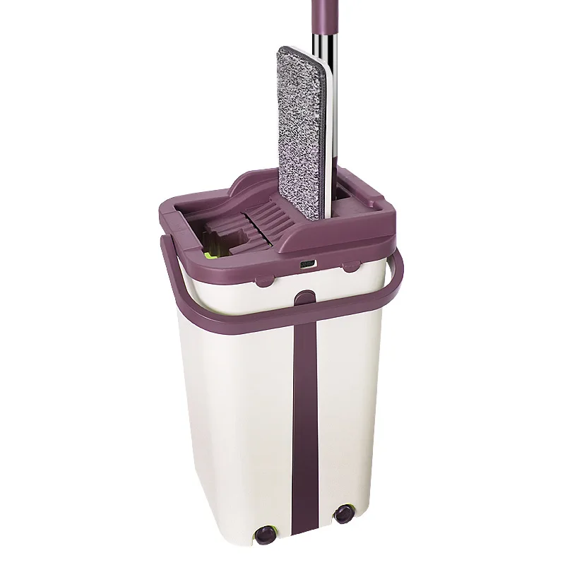 Mop Kit With Wringer Bucket