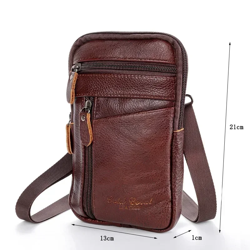 Waterproof Leather Belt Pouch