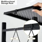 5 Tier Foldable Metal Rack