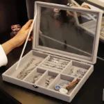 Velvet Jewelry Organizer Display