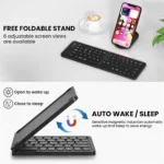 Folding Bluetooth keyboard