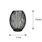 Metal Candle Holder Ornament