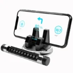 Car Phone Holder with Number Plate