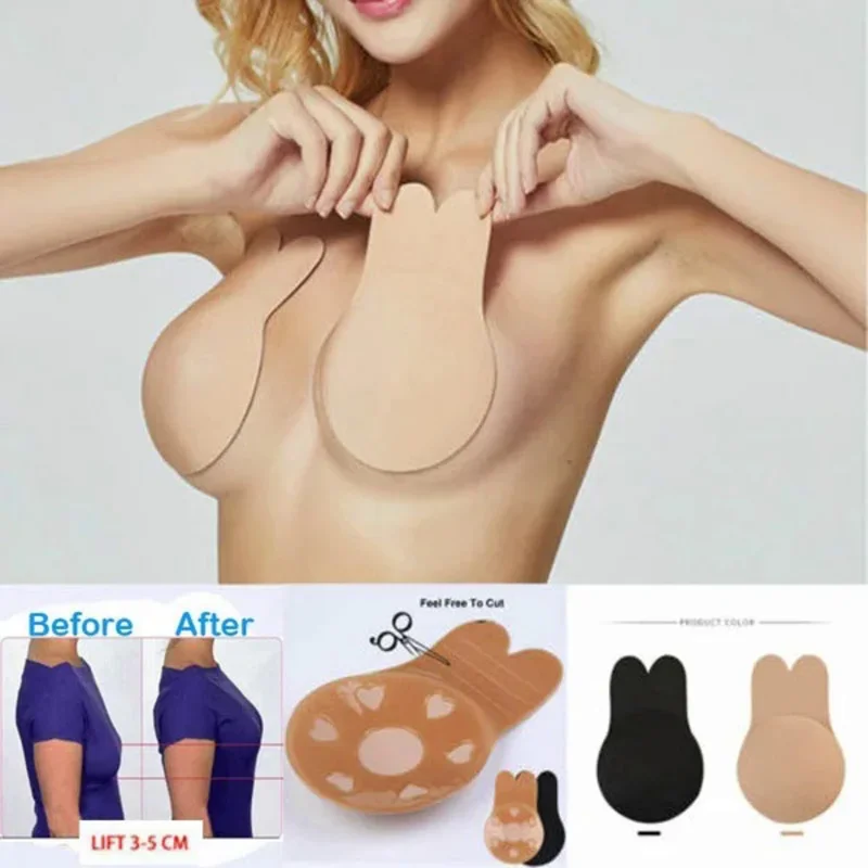 Invisible Strapless Push Up Bra