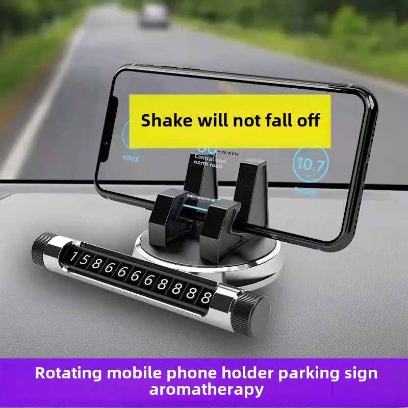 Car Phone Holder with Number Plate