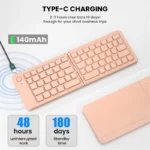 Folding Bluetooth keyboard