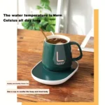 Porcelain Heat Mug With USB