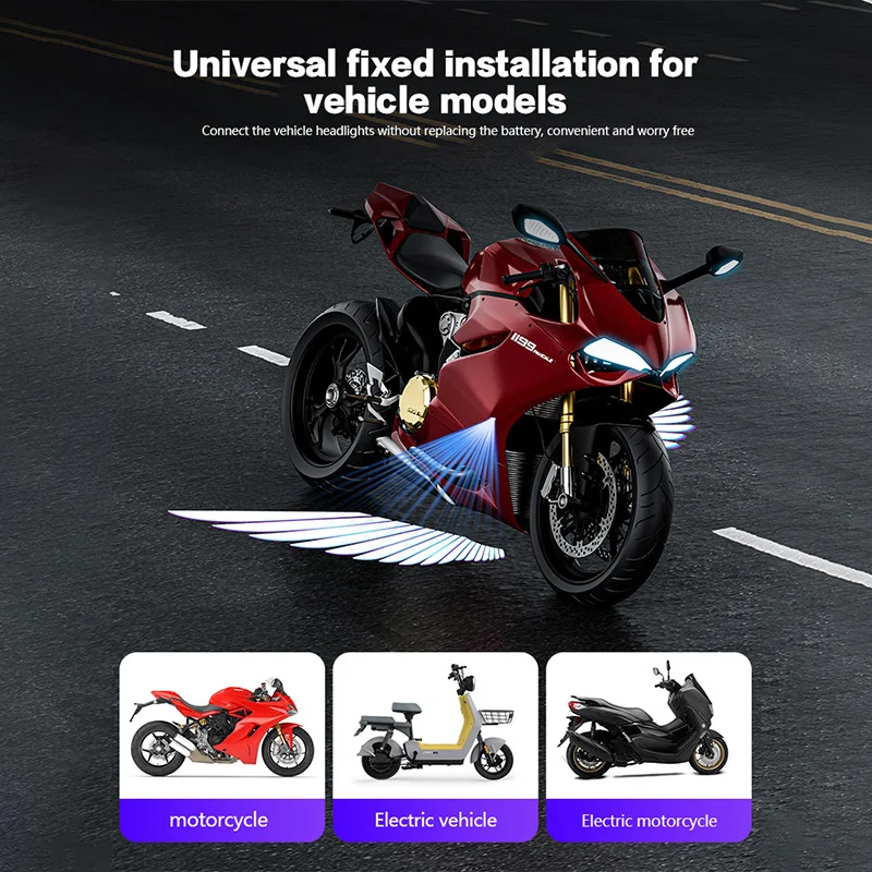 Angel Wing Light for Bike