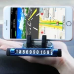 Car Phone Holder with Number Plate