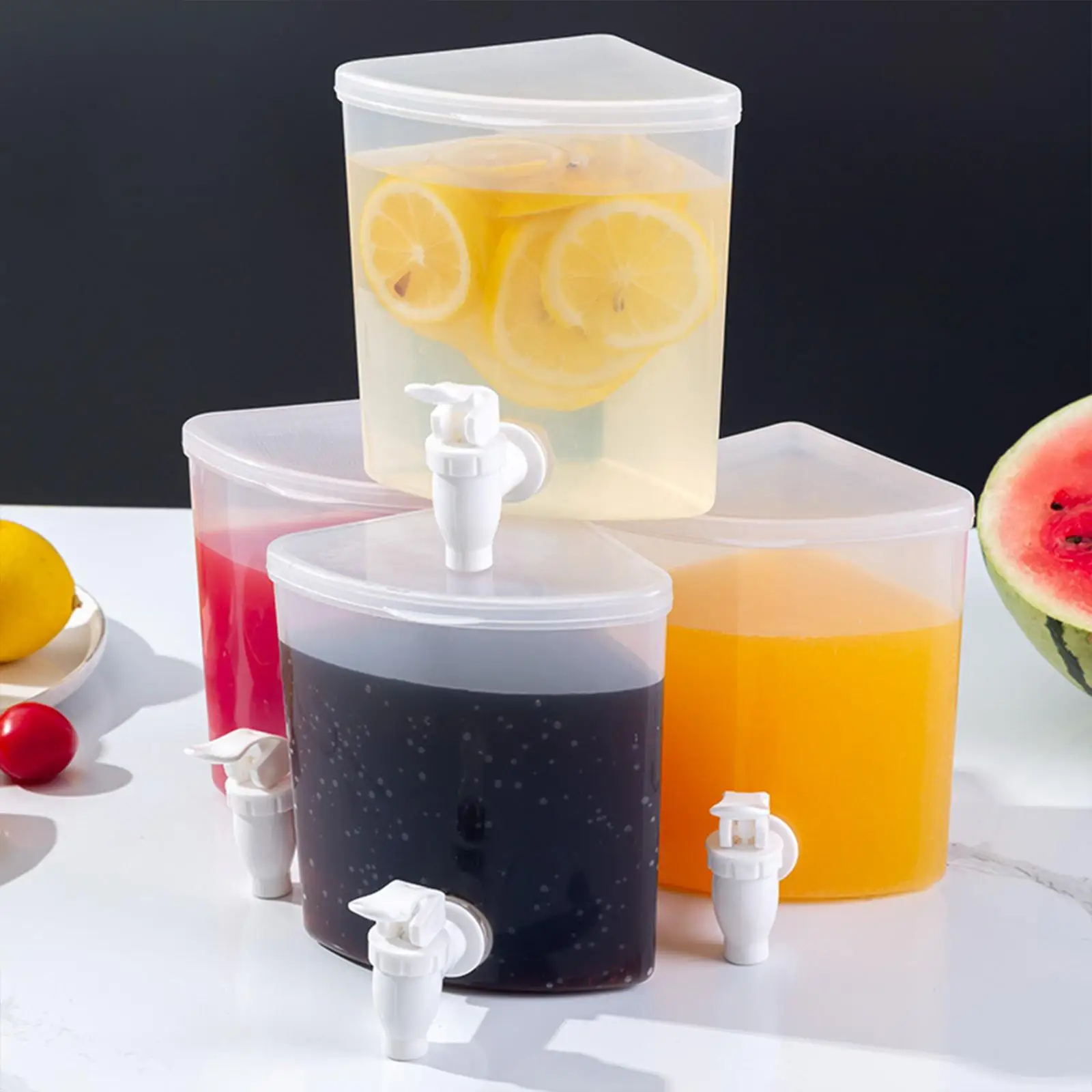 4 Tank Beverage Dispenser