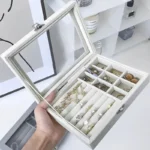 Velvet Jewelry Organizer Display